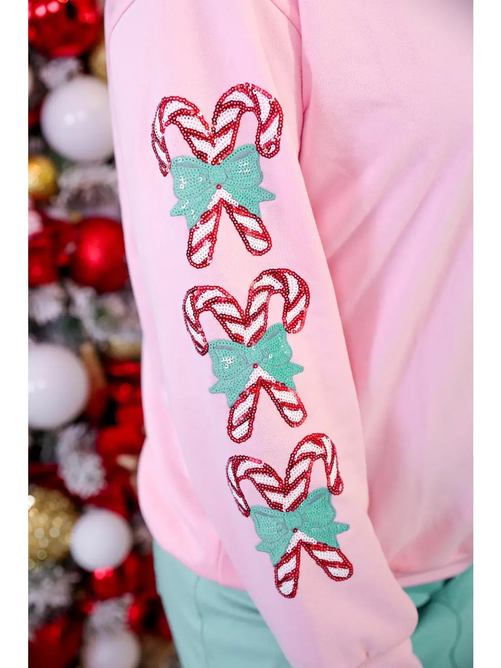 Candy Cane Pullover