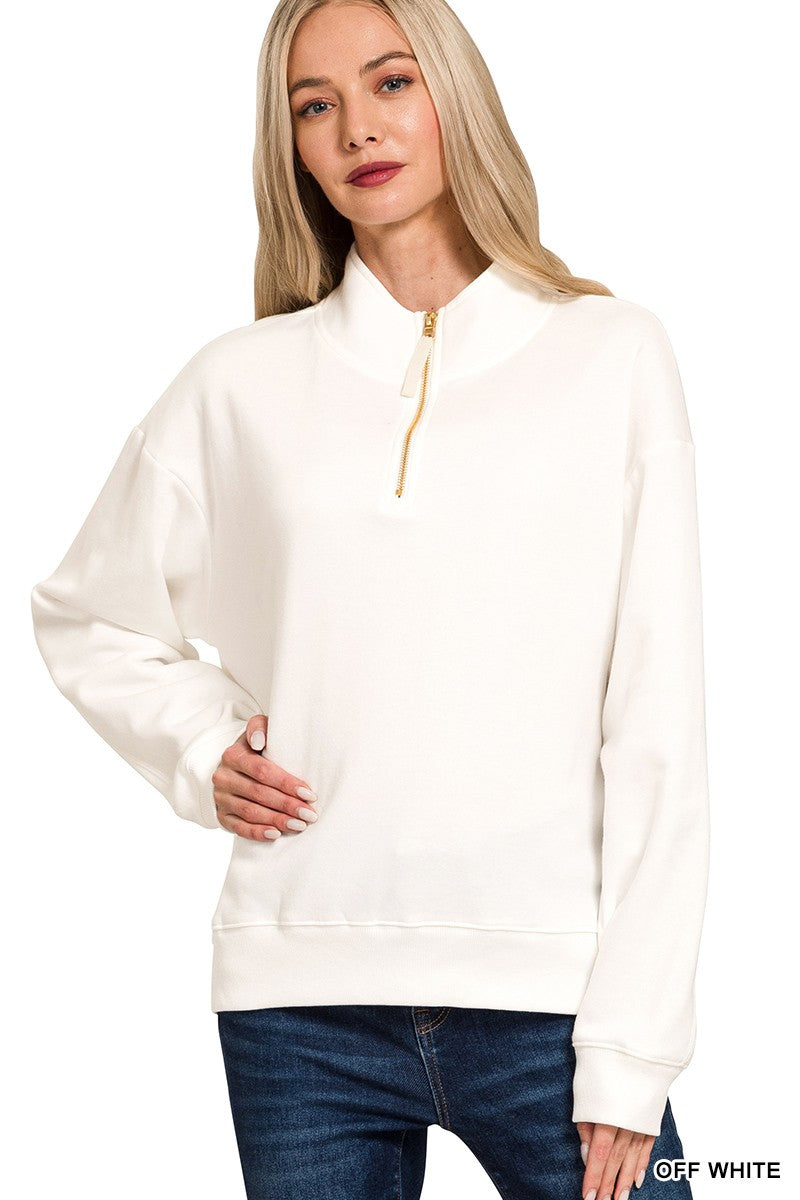 Ophelia Half Zip Sweatshirt