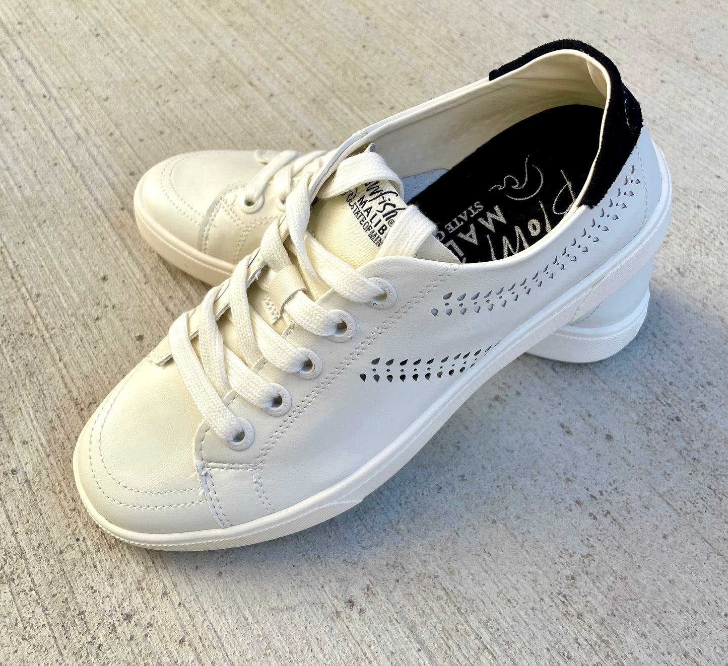 Blowfish Tanner Cream Sneaker