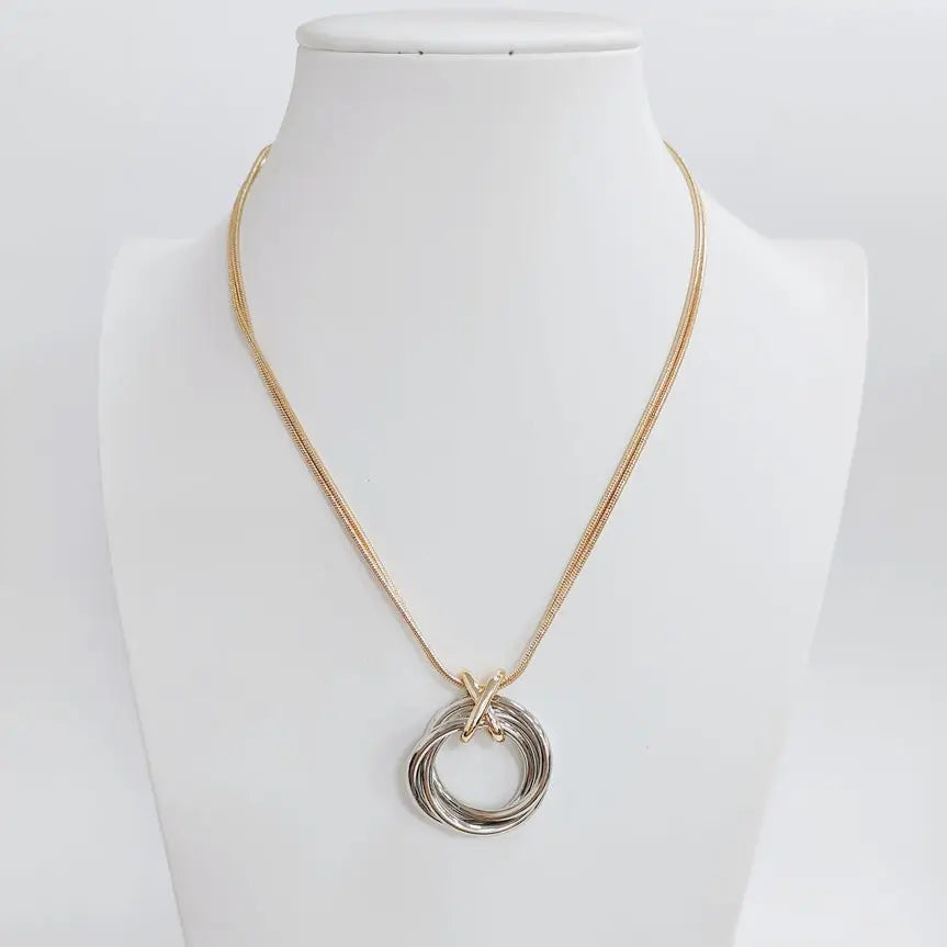 Gold & Silver Necklace