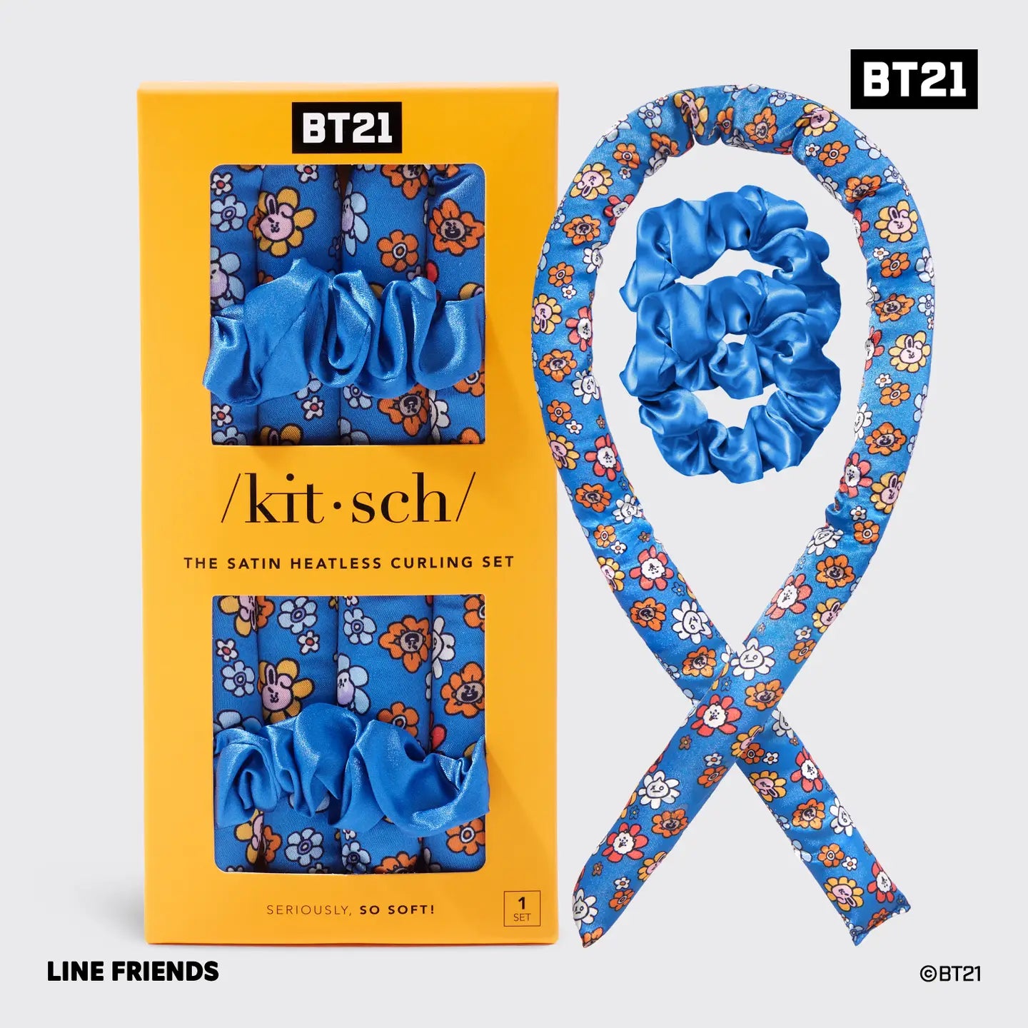 BT21 Satin Pillowcase