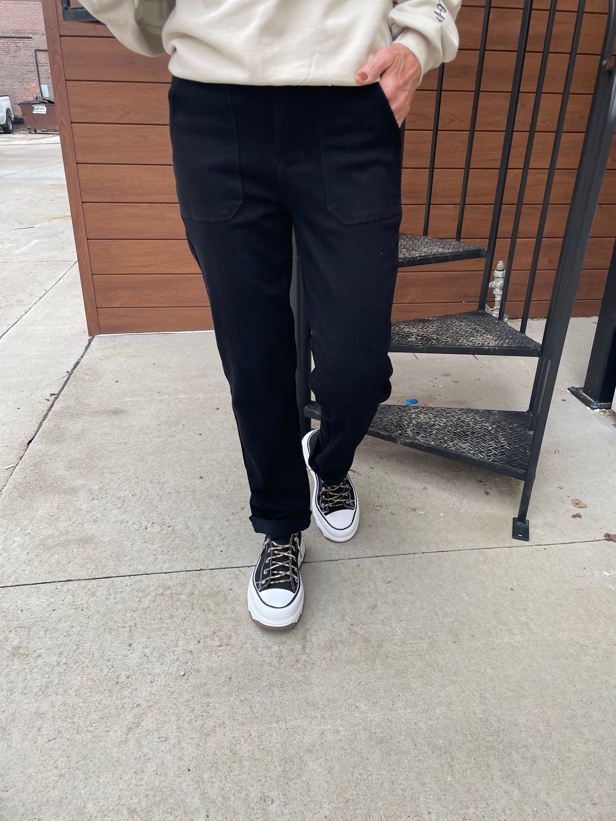 Aurora Weekender Black Jean