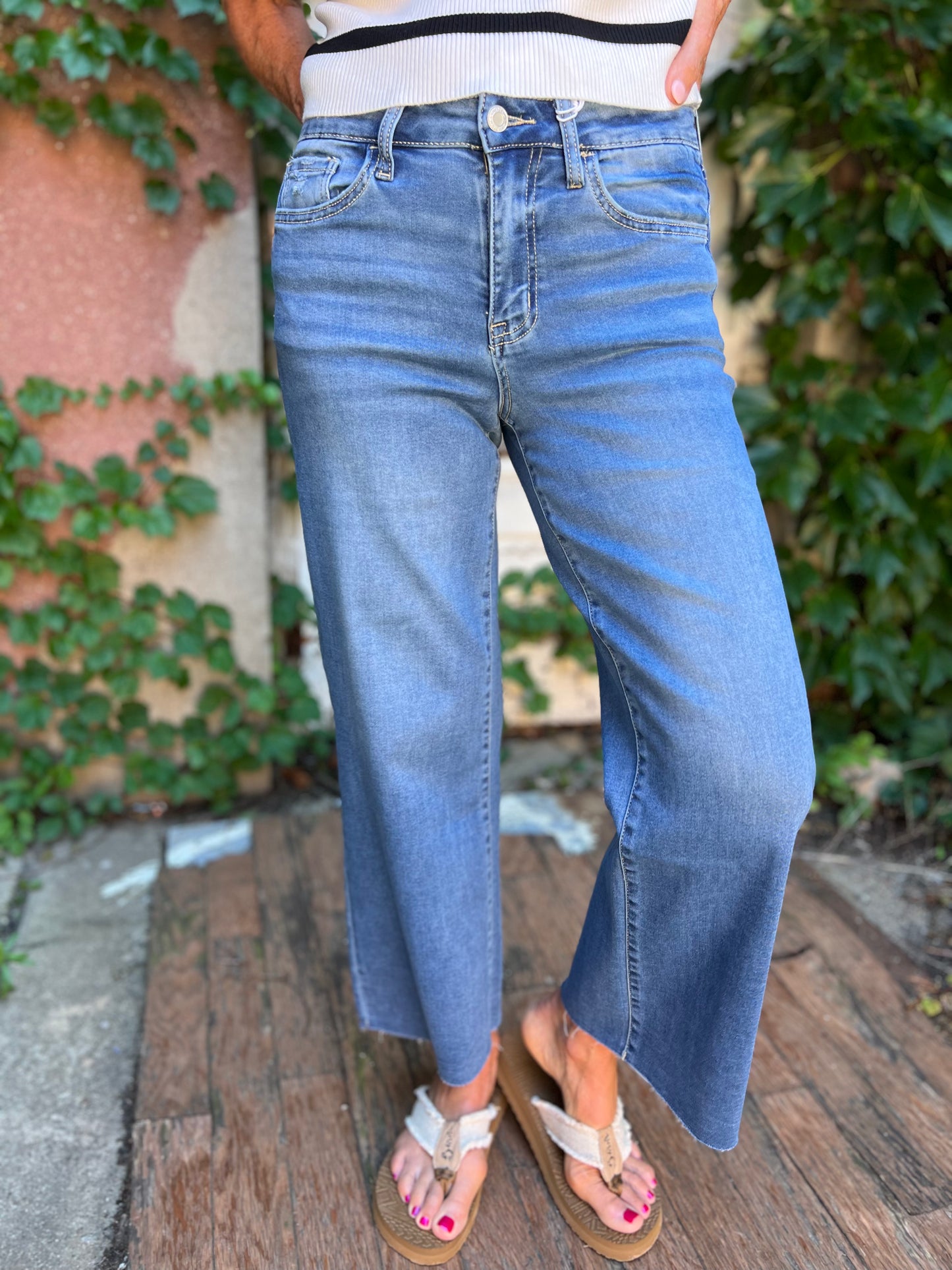 Kirkland Cropped Wide Leg
