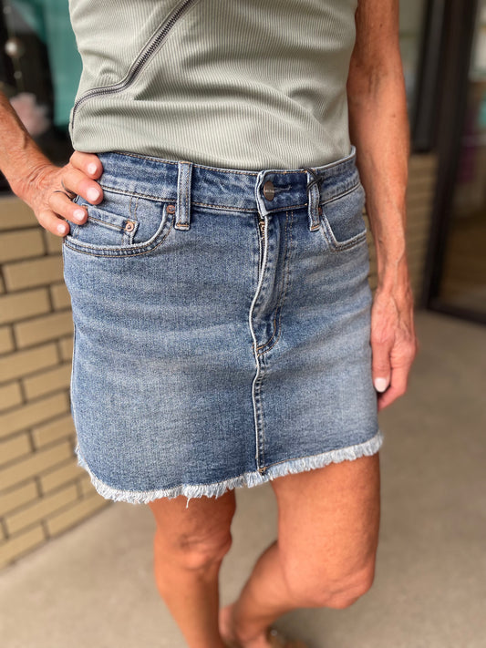 Mica Tobi Denim Skirt