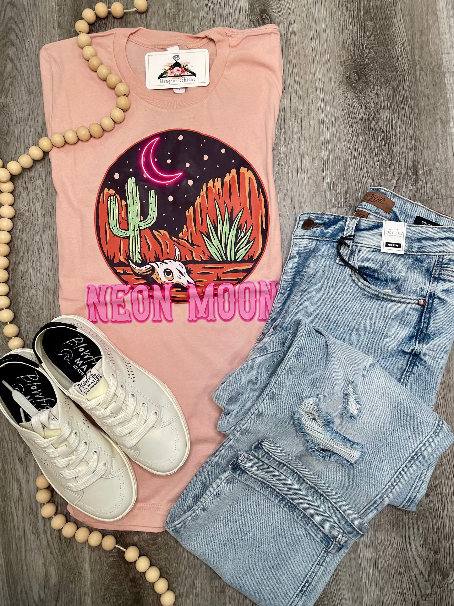 Neon Moon Graphic Tee