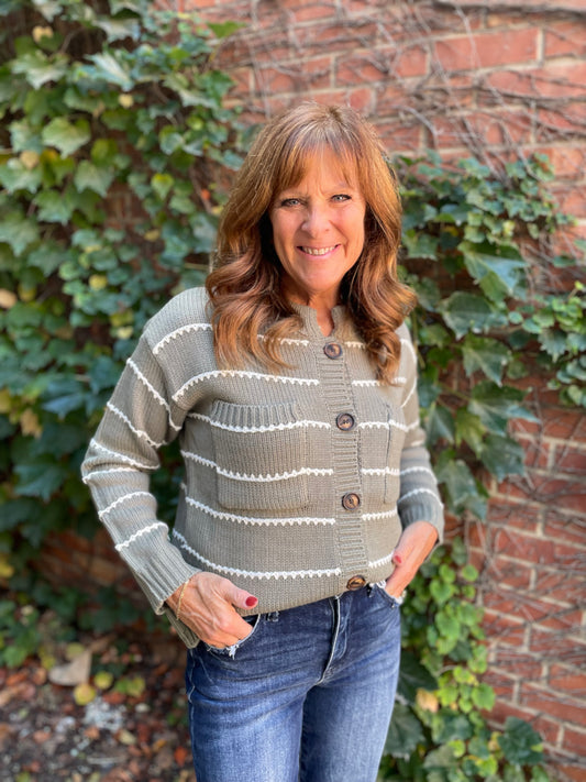 Haley Textured Cardigan