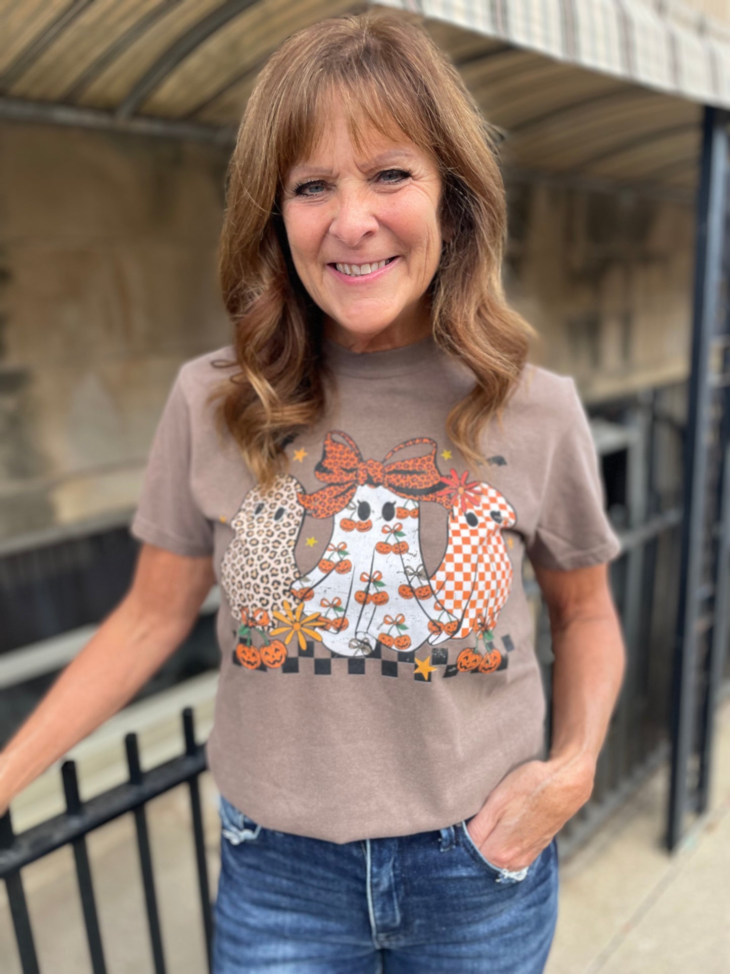 Fall Ghosts Graphic Tee