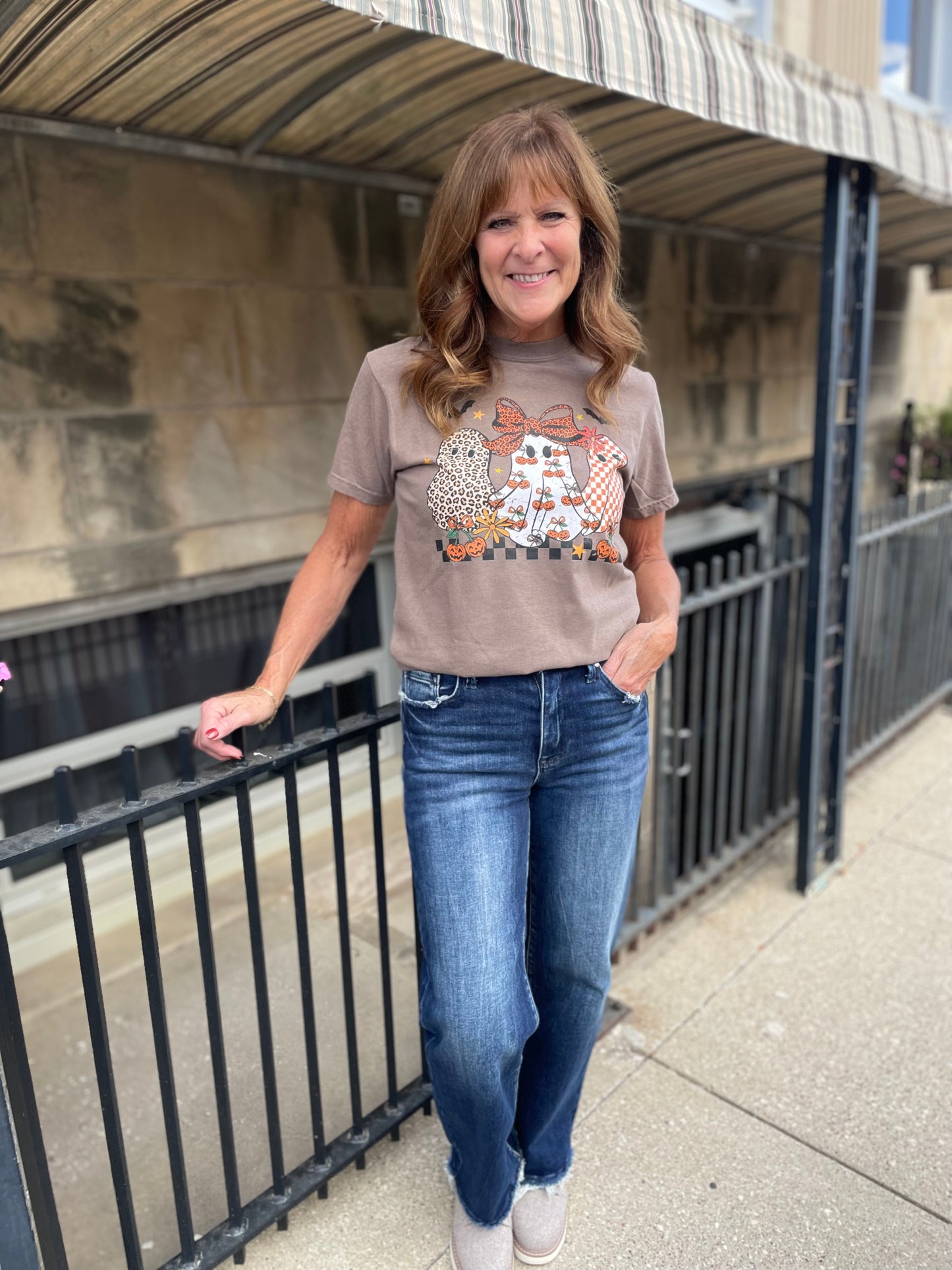 Fall Ghosts Graphic Tee