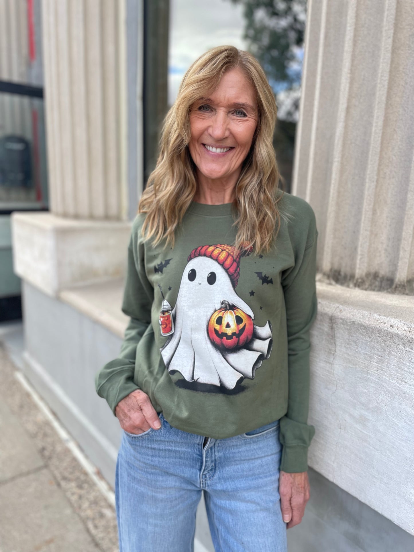 Cute Ghost Sweatshirt