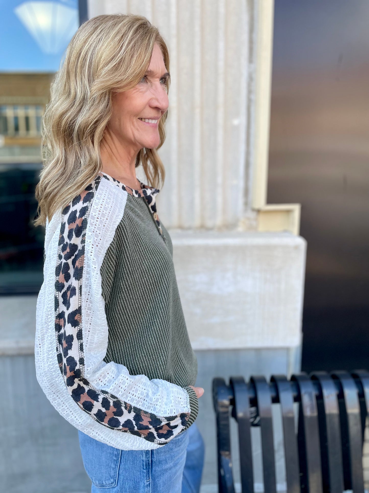 Amber Multi Detail Pullover