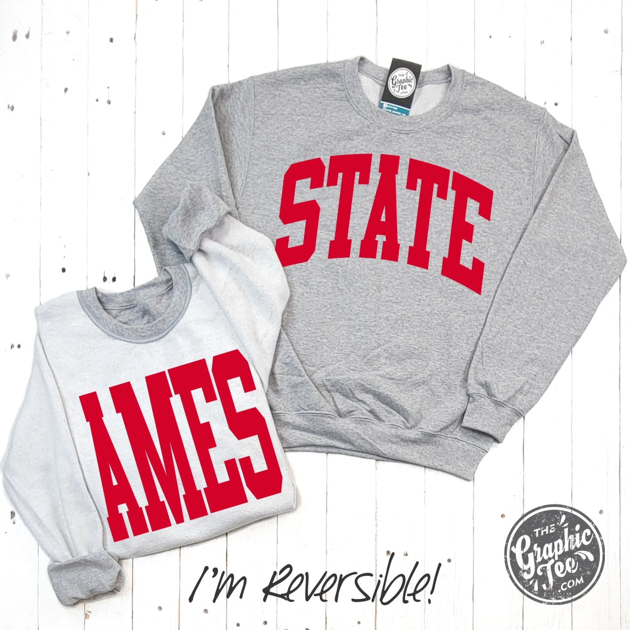 Iowa State Reversible Sweatshirt