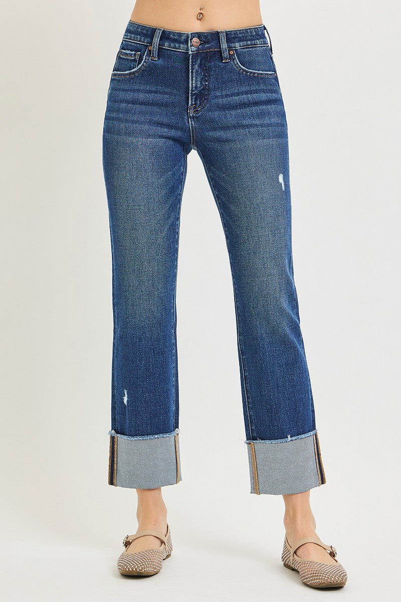 Rita Risen Cuffed Jean