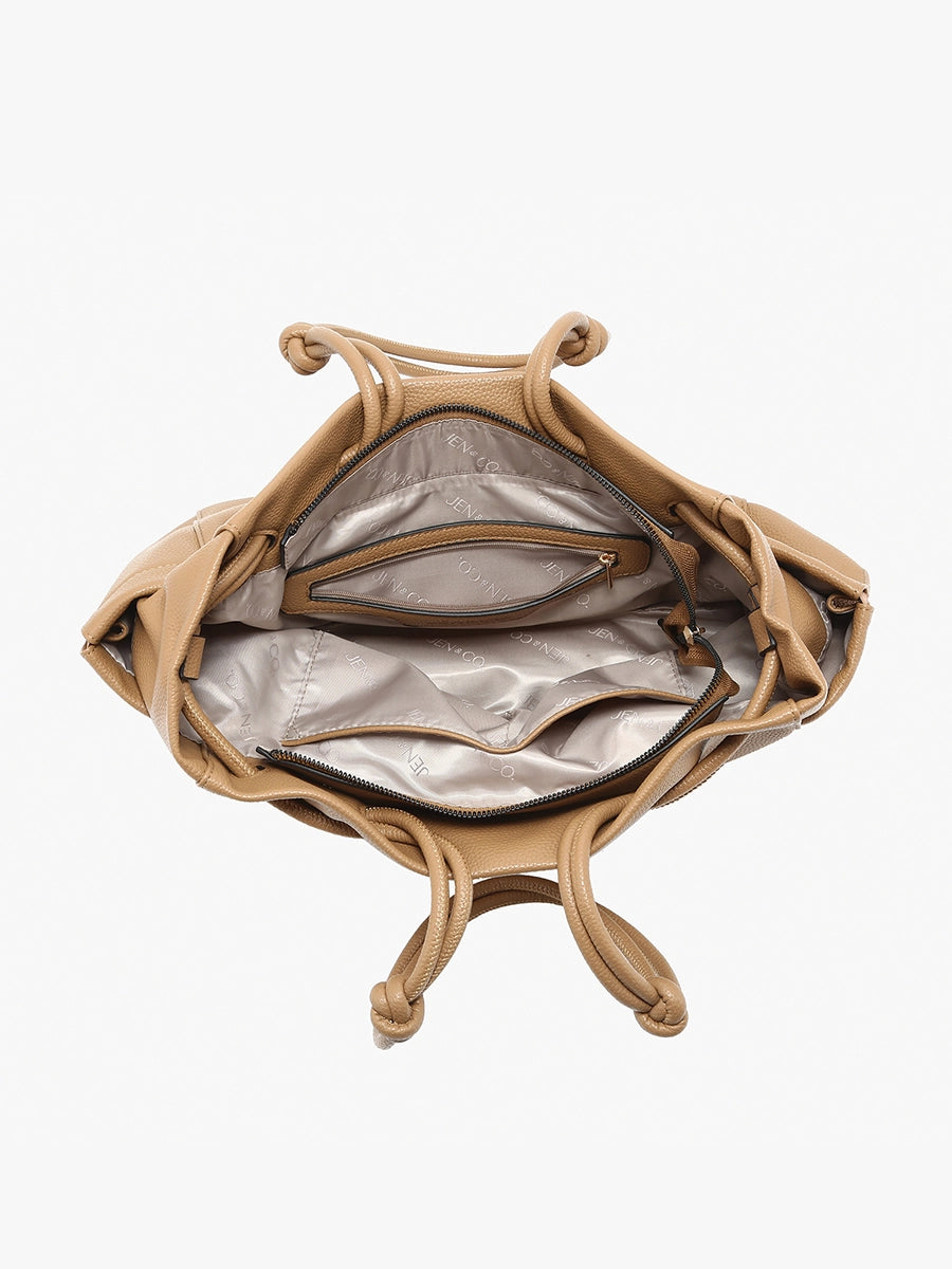 Skylar Knotted Tote Bag