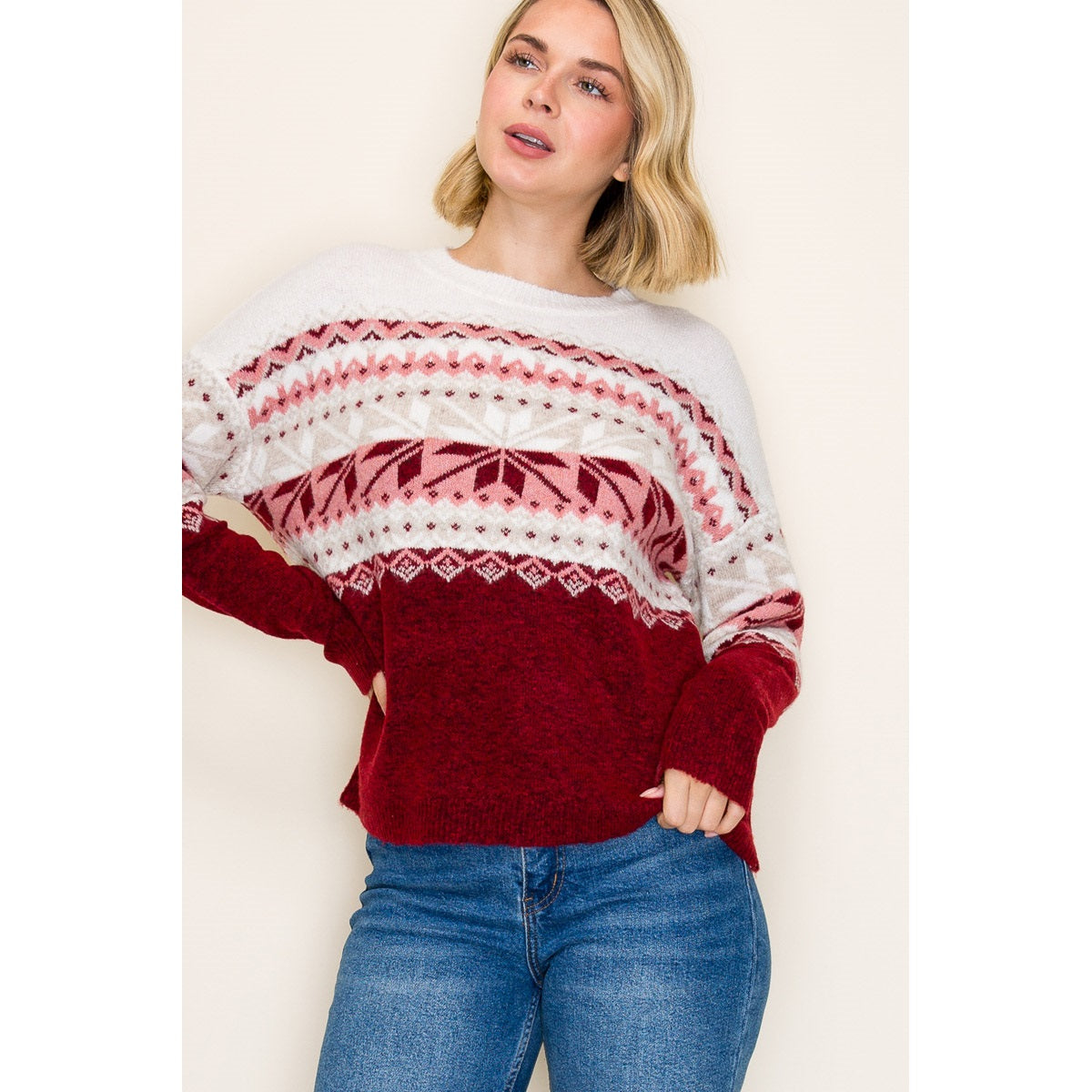 Christmas Snowflake Sweater