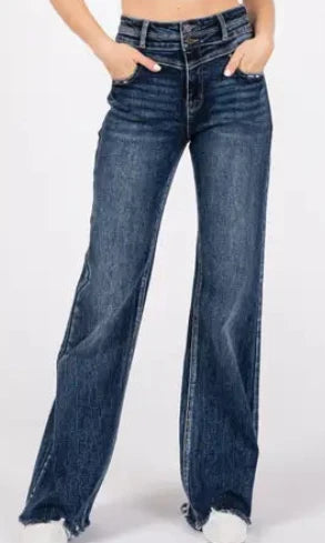Stevie HR Wide Leg Jeans