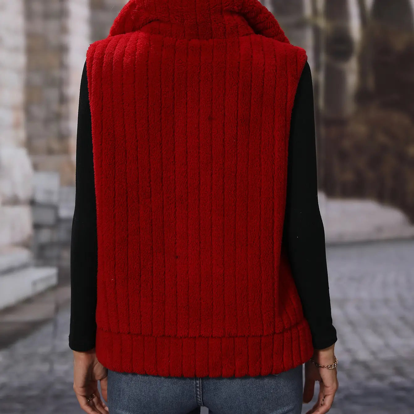 Bennie Faux Fur Vest