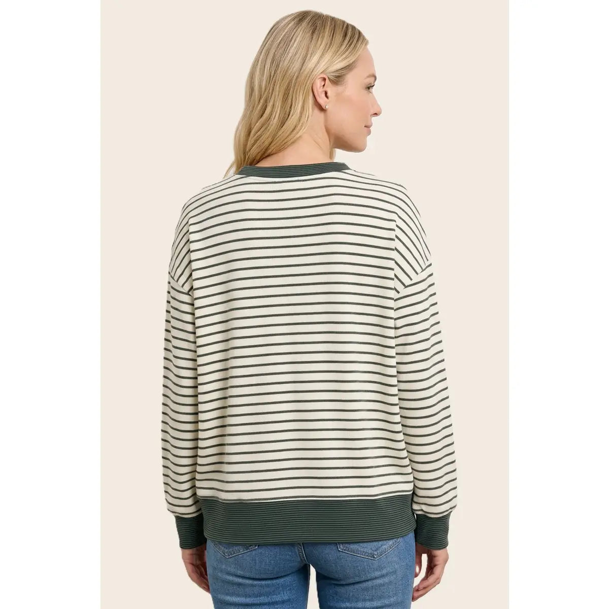 Taegan Striped Top