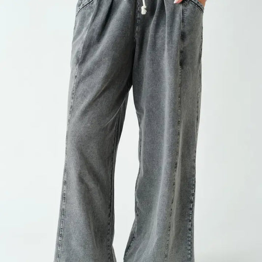 Mono B Slouch Pant Black