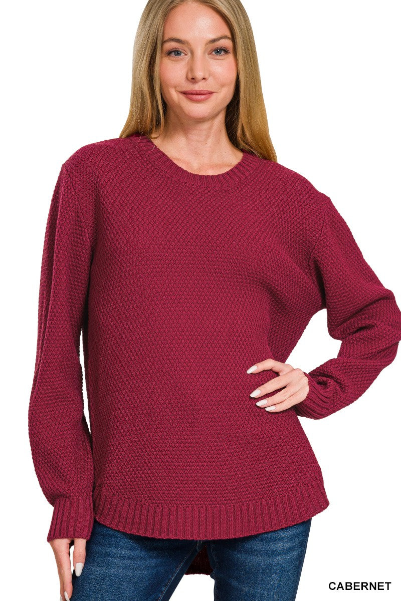 Zyla Round Neck Sweater