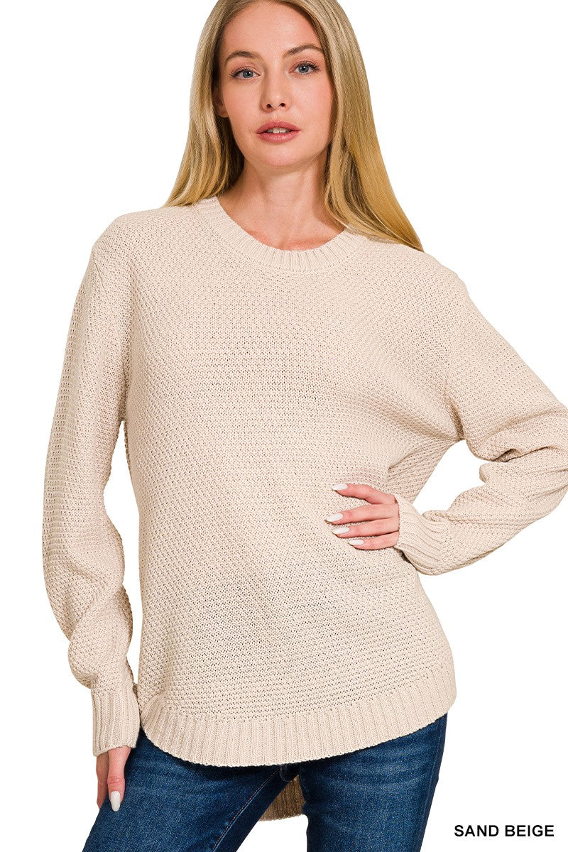 Zyla Round Neck Sweater