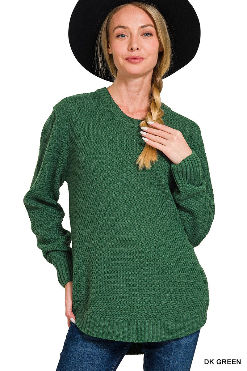 Zyla Round Neck Sweater