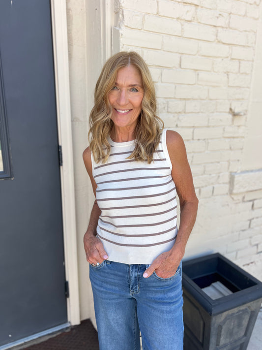 Jensyn Striped Tank