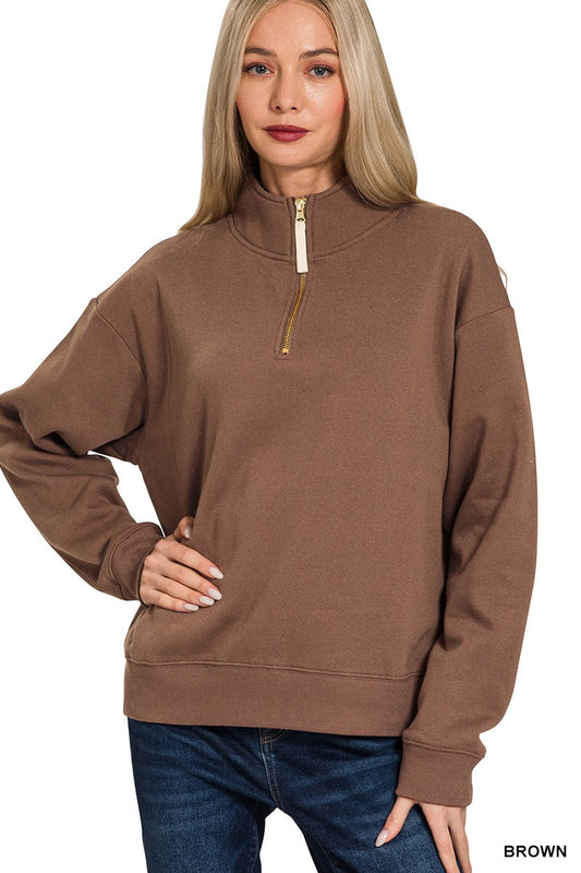 Ophelia Half Zip Sweatshirt