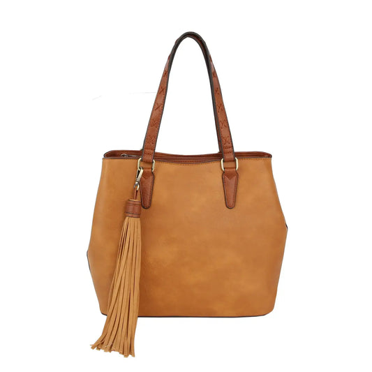 Luxury Mustard Tote Bag