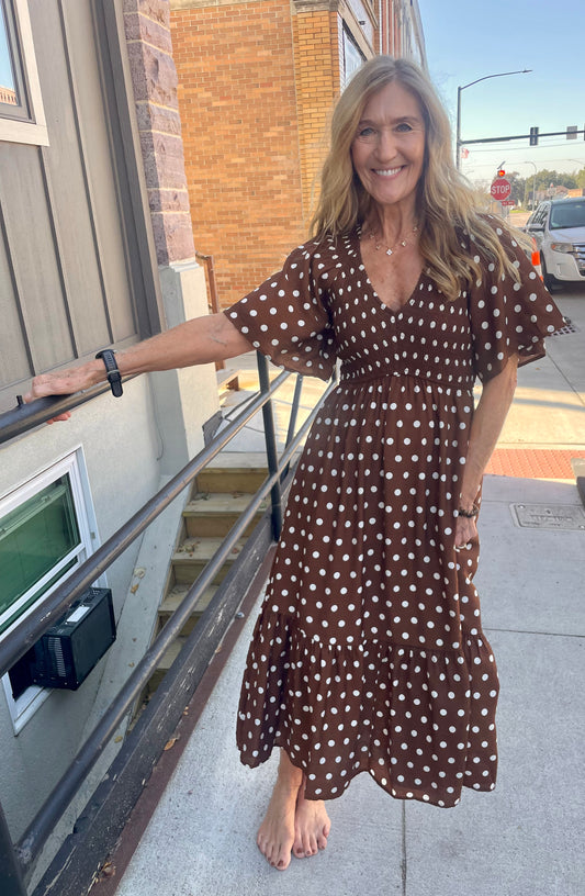 So Me Polka Dot Dress