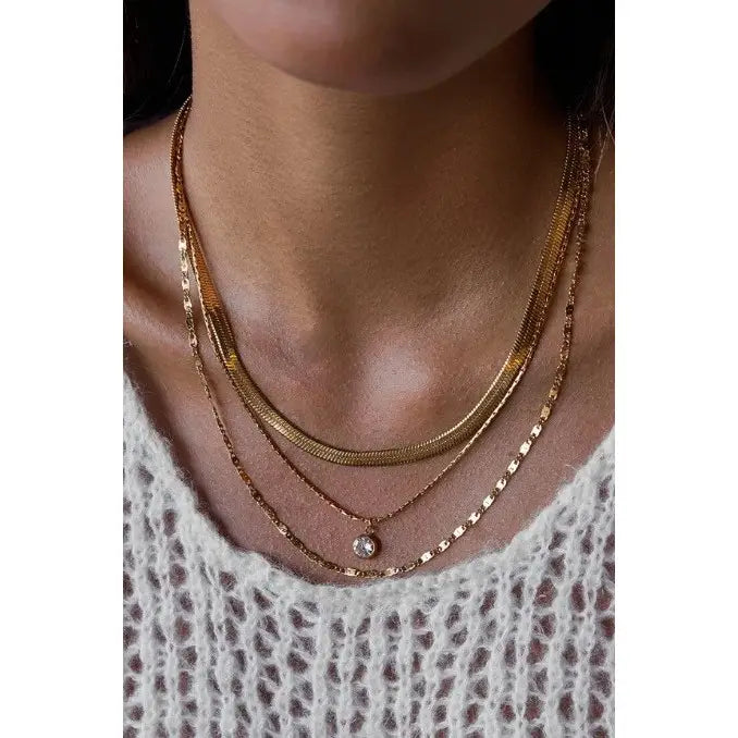 Triple Layered Necklace