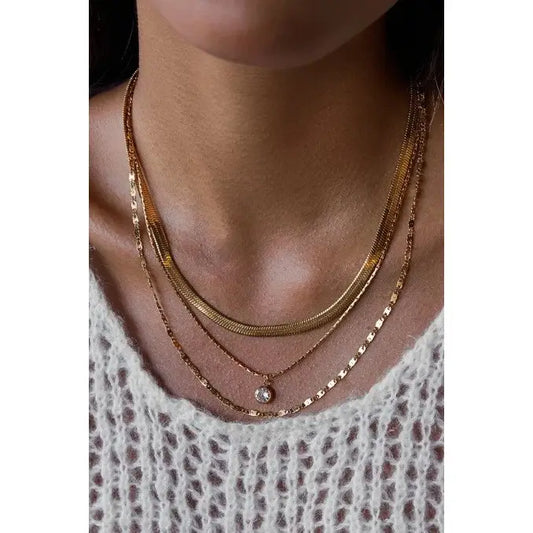 Triple Layered Necklace