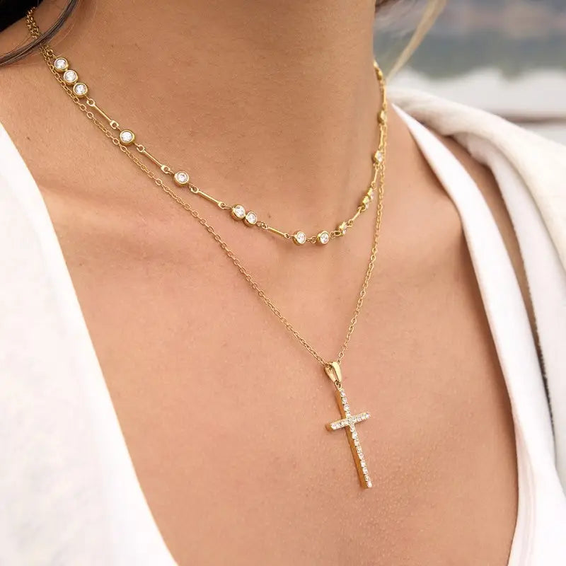 Layered Choker Necklace