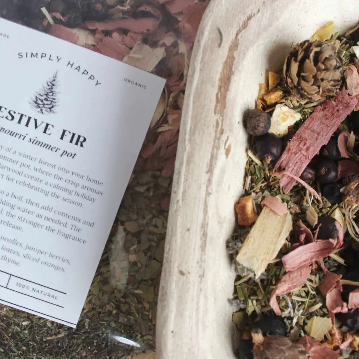 Festive Fir Potpourri Simmer Pot Blend