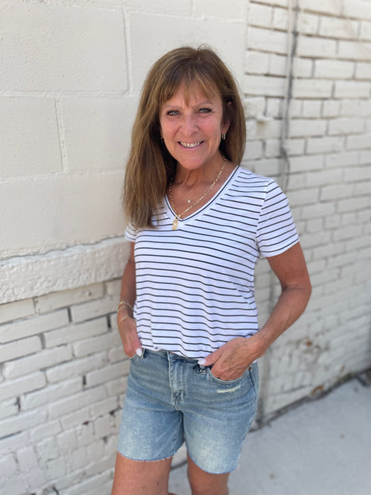 Tatiana Tee Striped