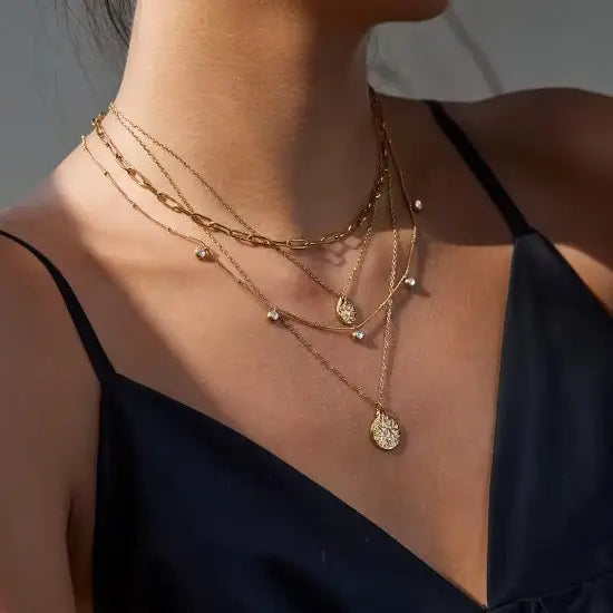 Teardrop Charm Necklace