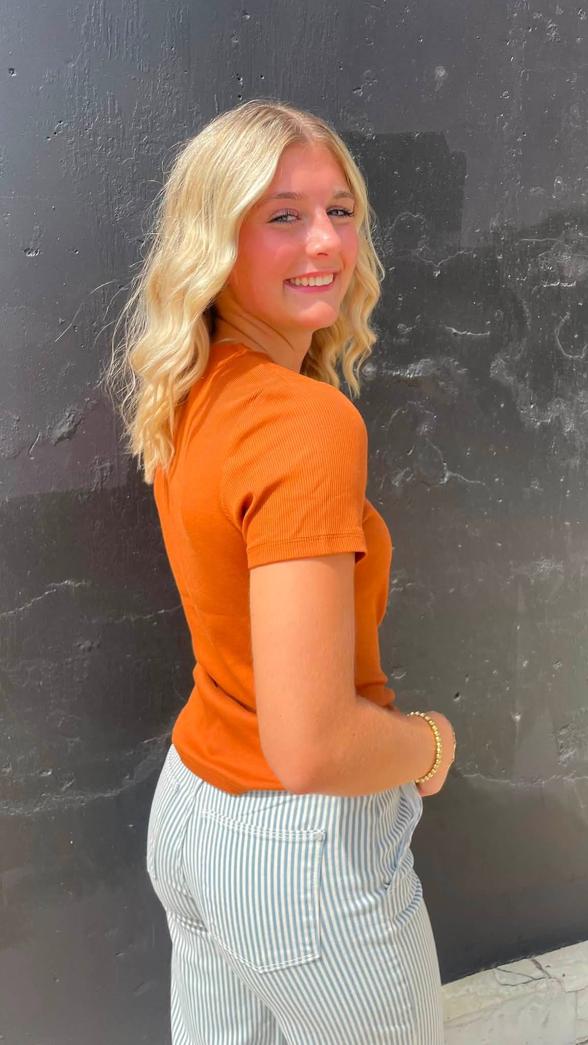 Montana Ribbed Short Sleeve