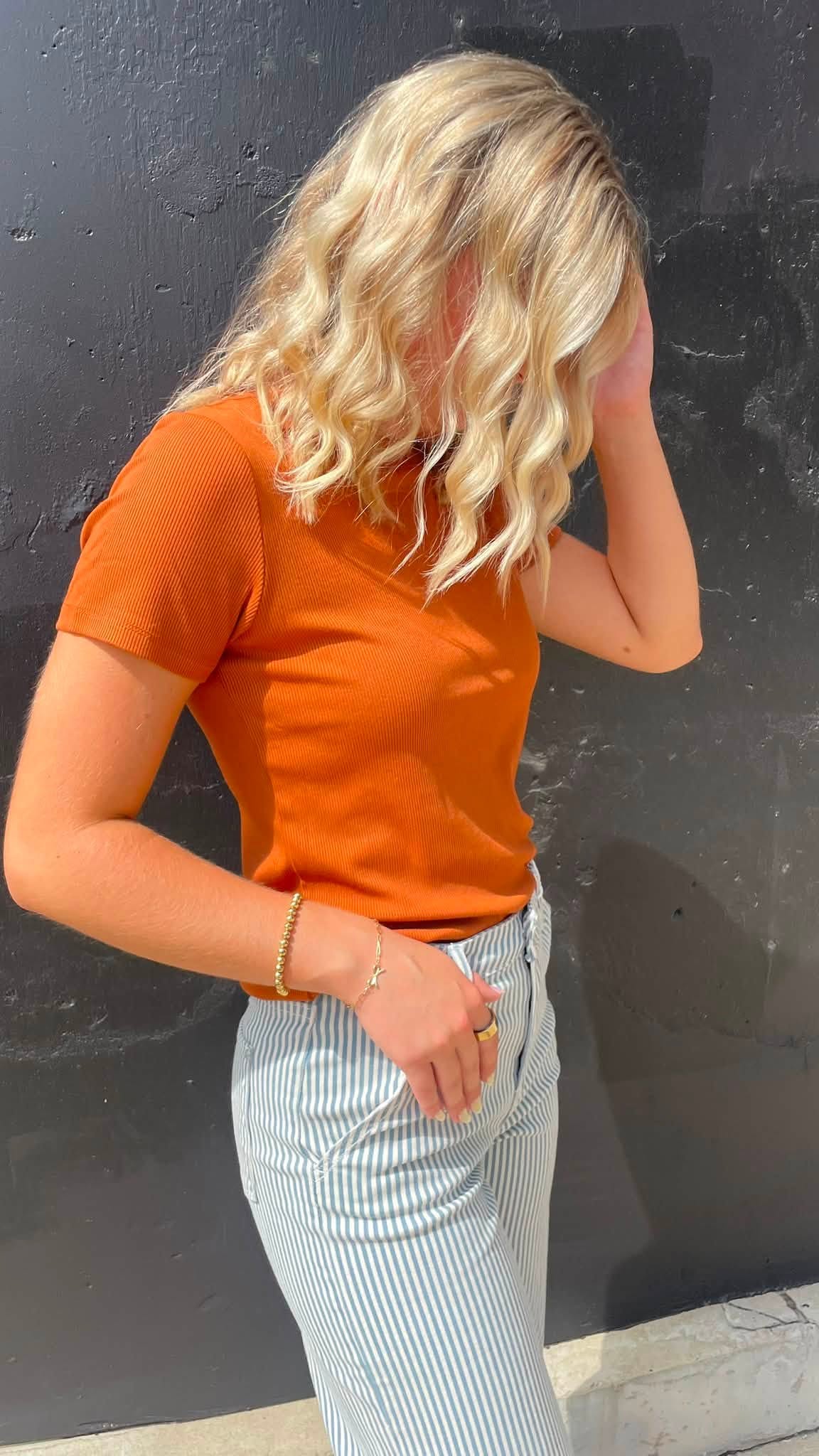 Montana Ribbed Short Sleeve