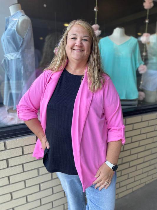 Breeda Boyfriend Blazer Plus