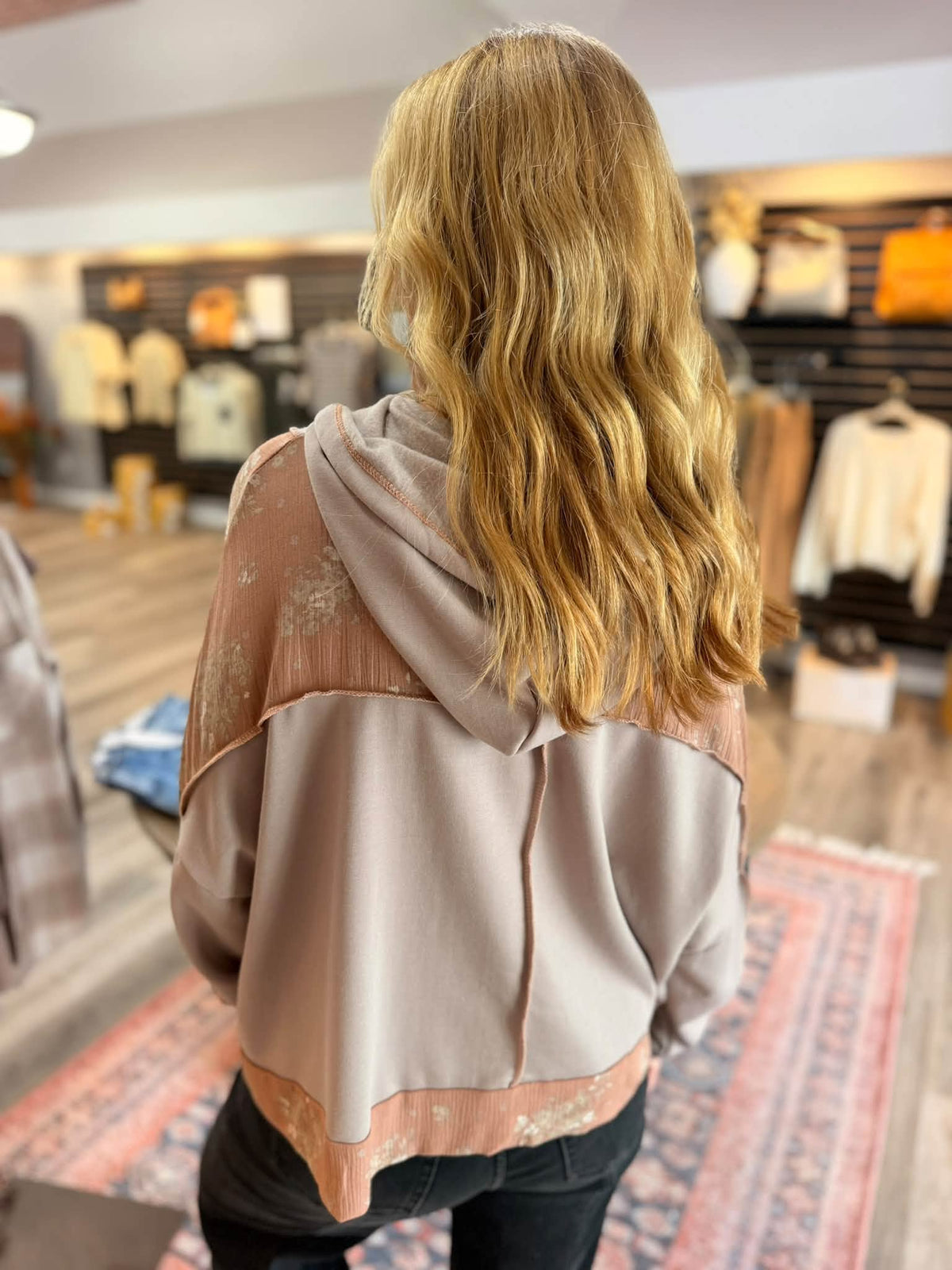Ember Color Block Hoodie