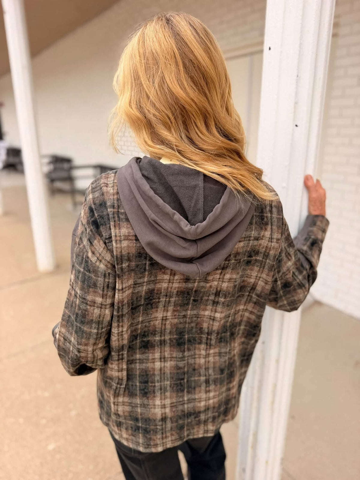 Blaise Flannel Hoodie