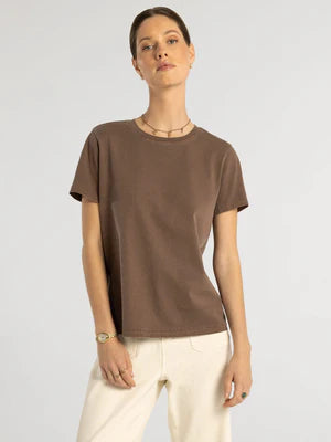 Asher Deep Mahogany Tee