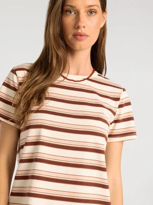 Asher Pink/Burgundy Tee