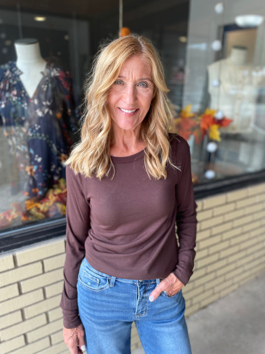 Stacy Basic Crewneck
