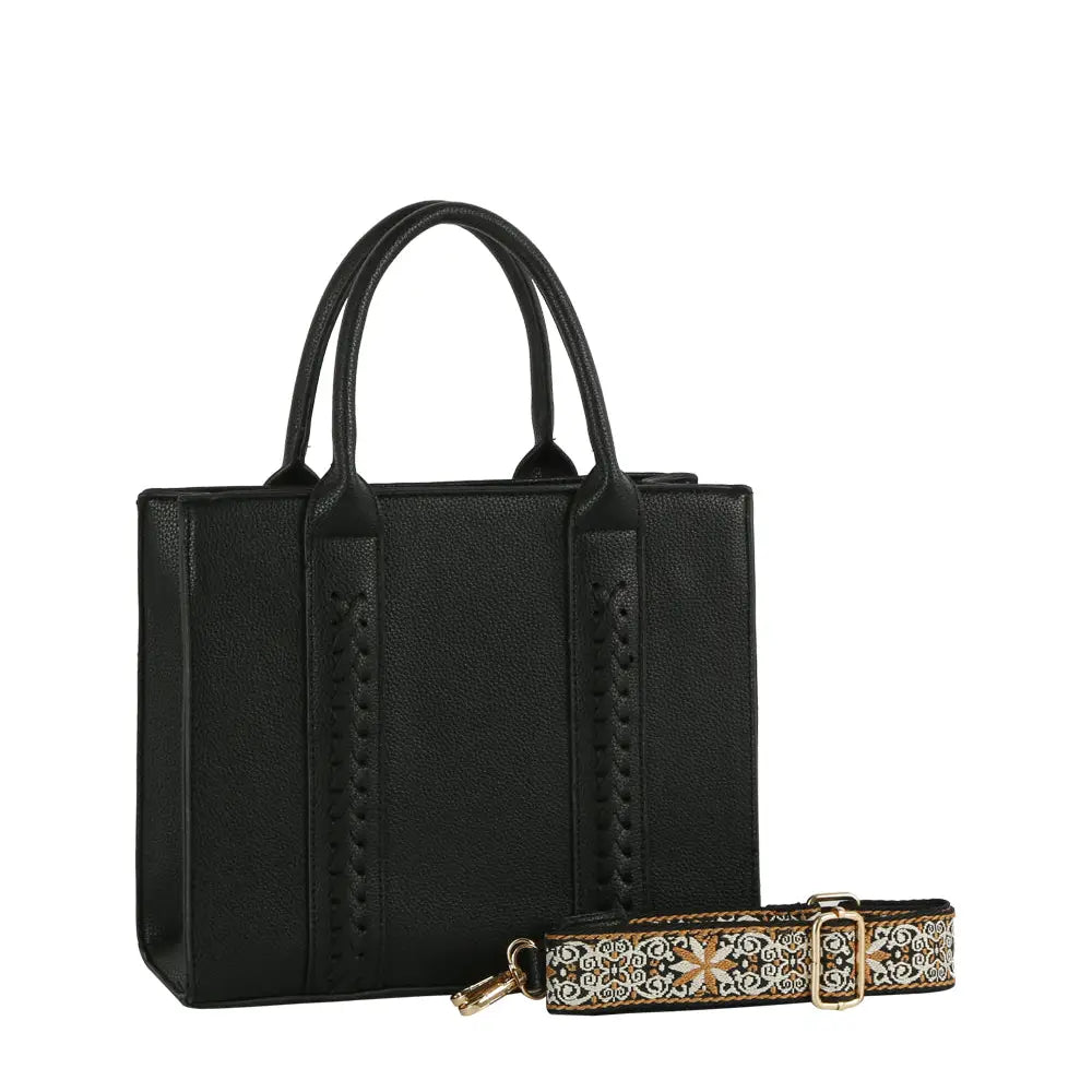 Betti Braided Mini Tote