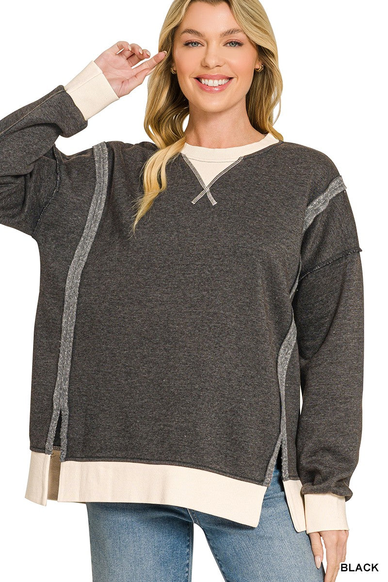 Karina Acid Wash Top