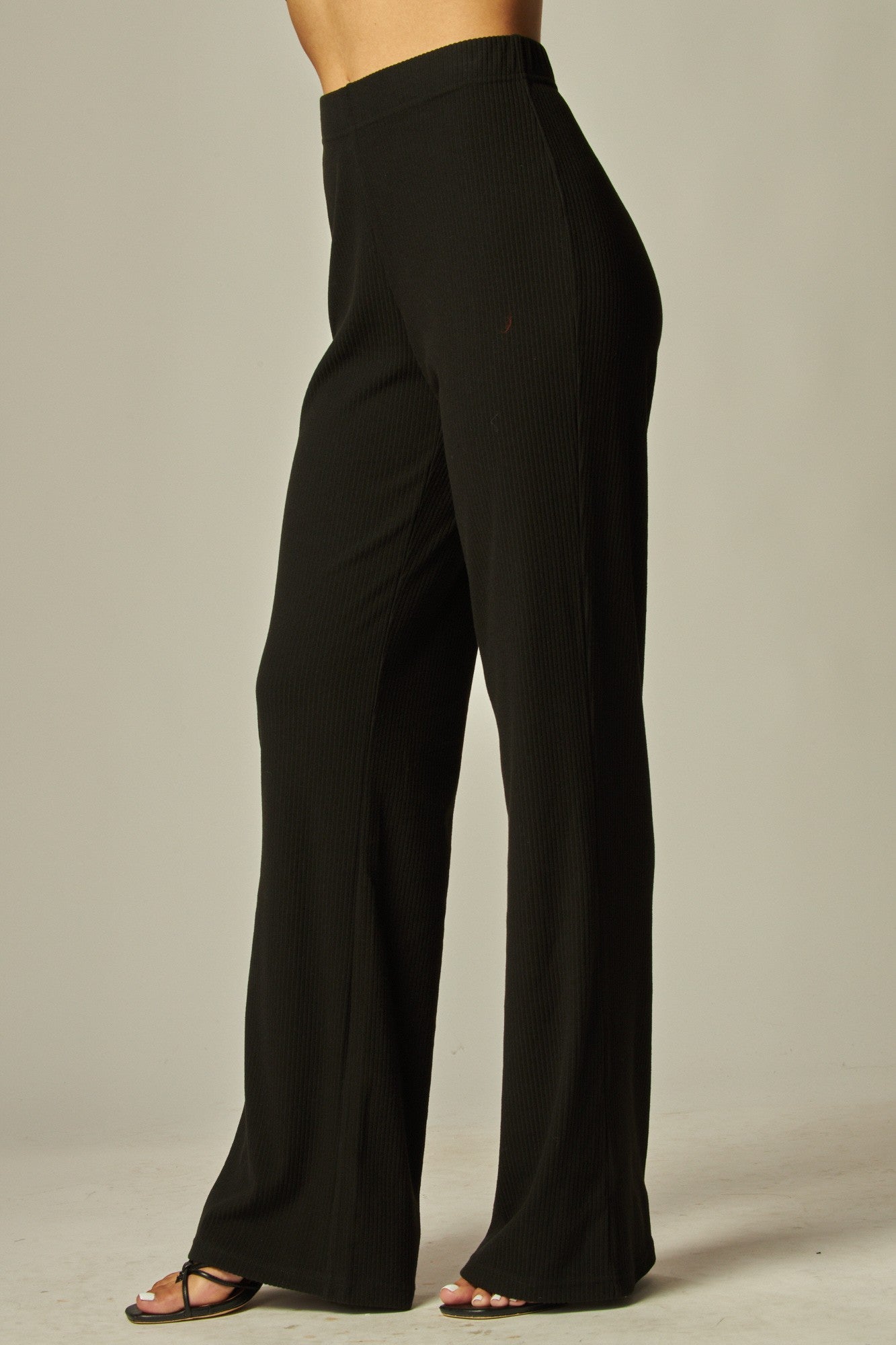 Iris Ribbed Wide Leg Pants