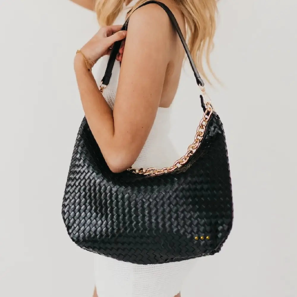 Black Sienna Slouchy Bag