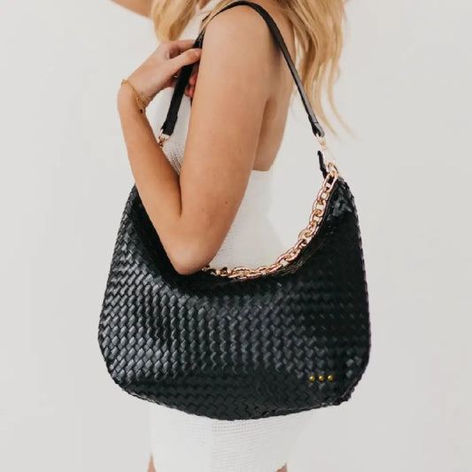 Black Sienna Slouchy Bag
