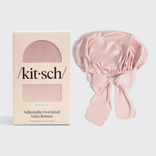 Blush Satin Bonnet