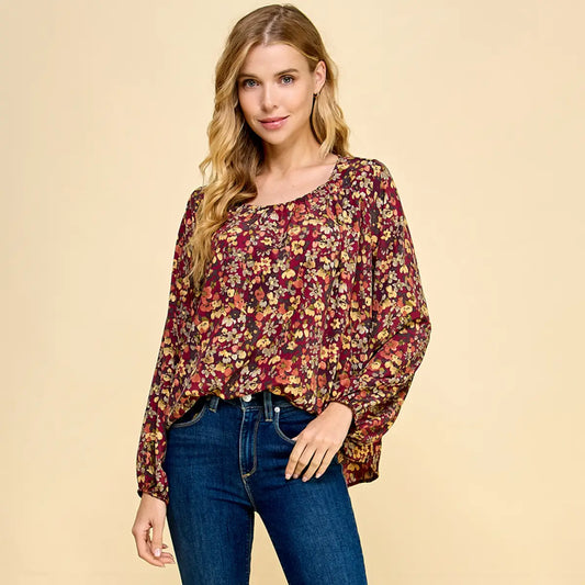 Brandie Floral Top